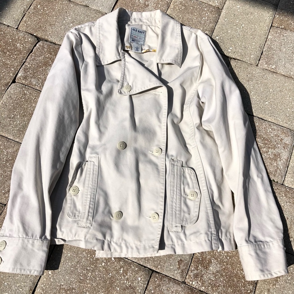 Old Navy short cotton pea coat